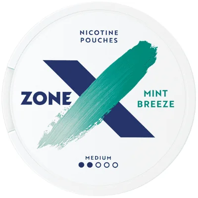 ZoneX Mint Breeze #2 Slim All White