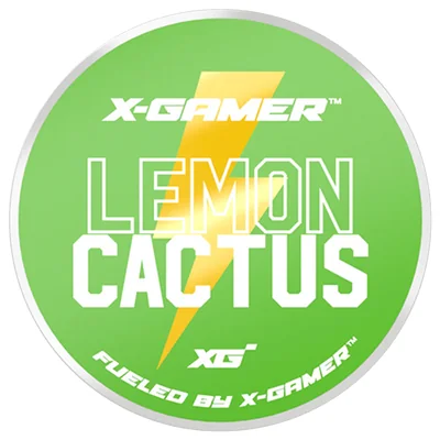X-Gamer Lemon & Cactus Nikotinfritt Koffeinsnus