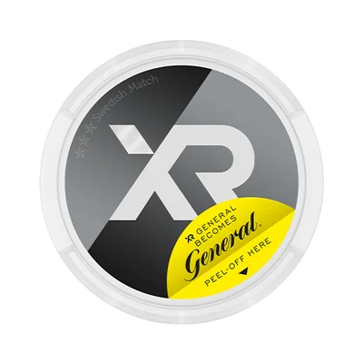 XR General Slim White Portionssnus